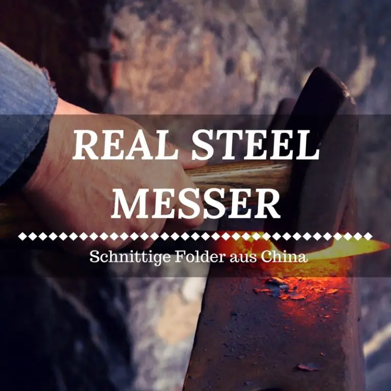 Die besten Real Steel Messer - 5 scharfe Folder aus China