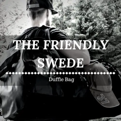 The Friendly Swede Duffle Bag - Wasserfest und vielseitig