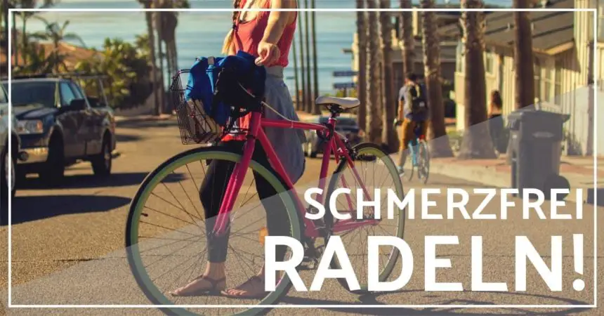 Mit dem Fahrradsattel für Damen schmerzfrei radeln