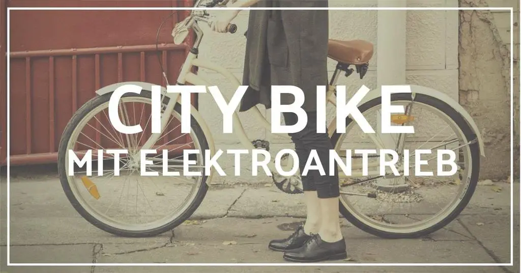 E-Bike city mit Mittelmotor Test