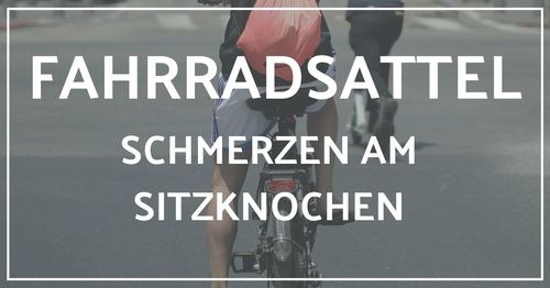 sitzbeinhöcker schmerzen fahrrad