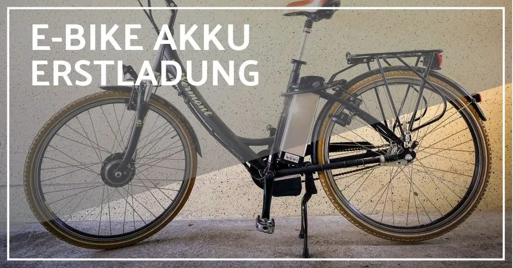 E-Bike Akku Erstladung