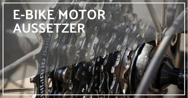 E-Bike Motor Aussetzer