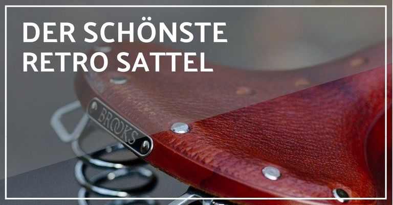 Retro Fahrradsattel Test