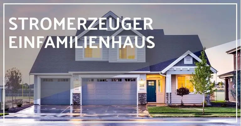 Welches Notstromaggregat eignet sich für ein Einfamilienhaus