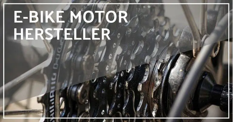 die besten E-Bike Motor Hersteller