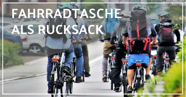 beste Fahrradtasche Rucksack Kombi test