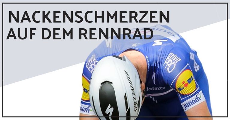 nackenschmerzen rennrad