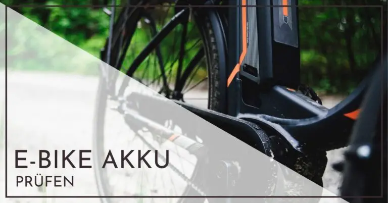 E-Bike Akku schnell prüfen in 3 einfachen Schritten