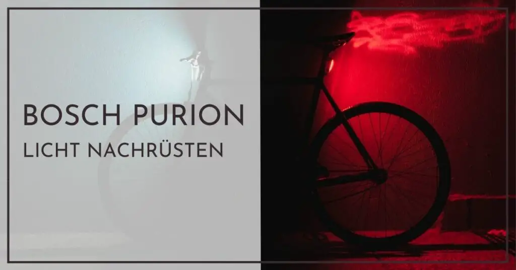 Bosch Purion e-bike Licht freischalten