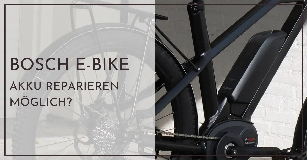Bosch EBike Akku reparieren Geht das? Bosch EBike Akku reparieren Geht das?
