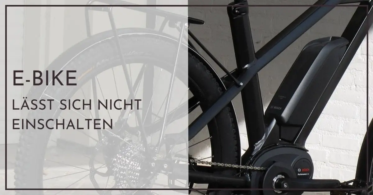 Giant E Bike Lässt Sich Nicht Einschalten survivalmesserguide.de