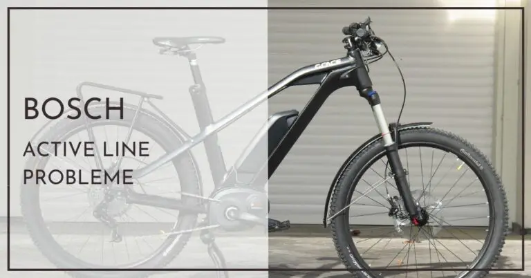 Bosch Active Line E-Bike Probleme - Schnellhilfe für Neulinge