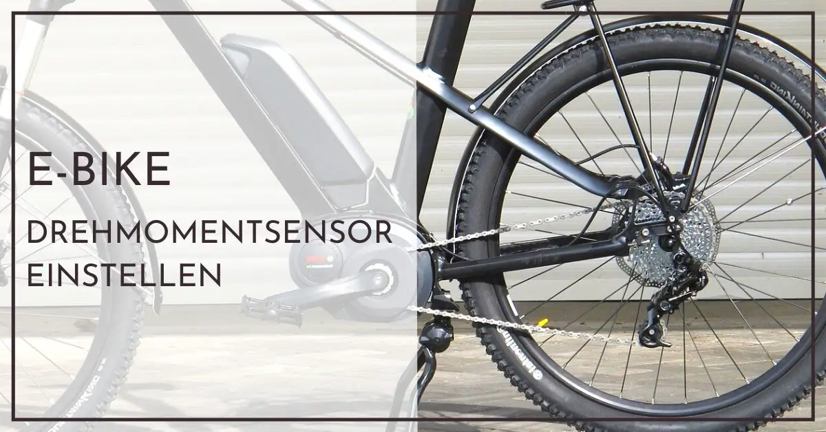 EBike Drehmomentsensor einstellen Schnellhilfe für Neulinge