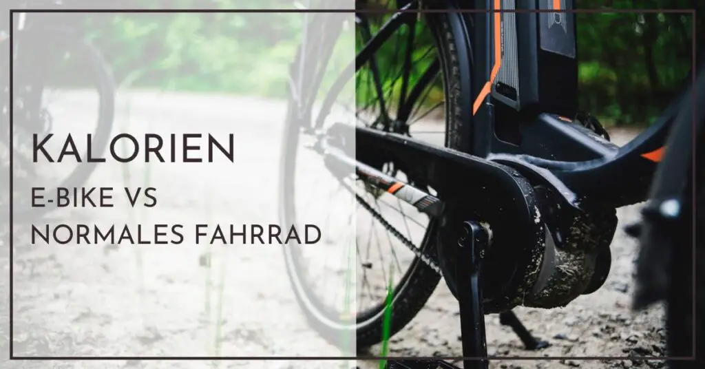 Kalorienverbrauch E-Bike vs Normal Fahrrad Fahren - Schnellübersicht für Neulinge